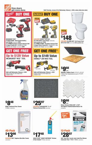 Home Depot catalogue | Weekly Flyer | 2023-01-26 - 2023-02-01