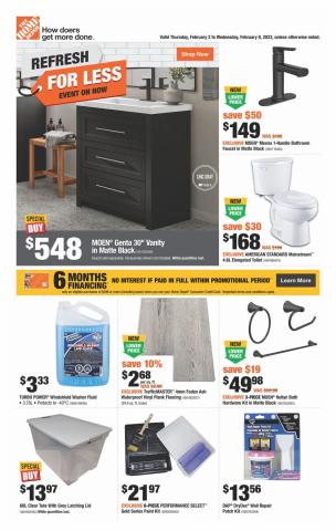 Home Depot catalogue in Toronto | Weekly Flyer | 2023-02-02 - 2023-02-08