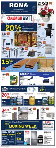 RONA catalogue in Airdrie | RONA flyer | 2022-06-23 - 2022-06-29