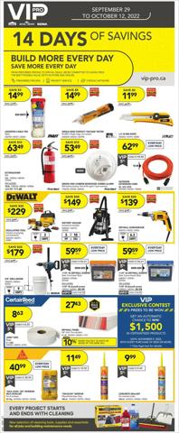 RONA catalogue in Mont-Laurier | RONA flyer | 2022-09-29 - 2022-10-12