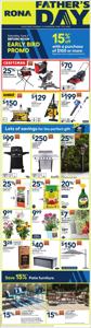 Offer on page 3 of the RONA flyer catalog of RONA