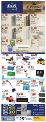 Lowe's deals in the Lowe's catalogue ( 2 days left)