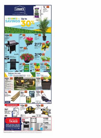 Lowe's catalogue | Weekly Flyer | 2022-05-19 - 2022-05-25