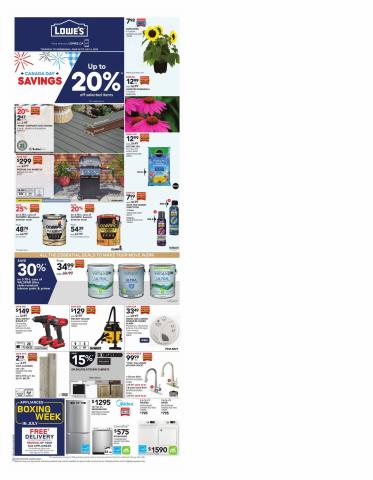 Lowe's catalogue in Calgary | Weekly Flyer | 2022-06-30 - 2022-07-06
