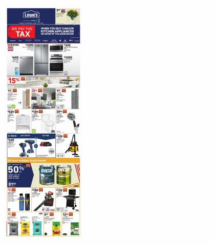 Lowe's catalogue | Weekly Flyer | 2022-08-04 - 2022-08-10