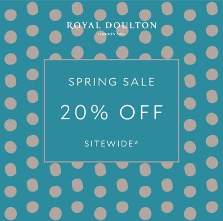 Royal Doulton catalogue | Spring Sale 20% off | 2023-03-20 - 2023-06-05
