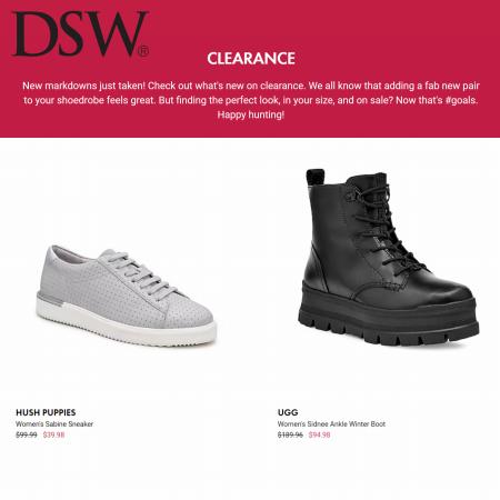 DSW catalogue | DSW Clearance | 2023-03-20 - 2023-04-20