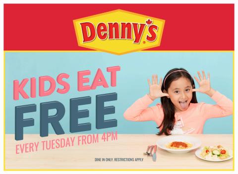 Restaurants offers in Calgary | Promotions in Denny's | 2022-06-11 - 2022-09-11