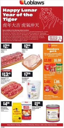 Grocery deals in the Loblaws catalogue ( 16 days left)