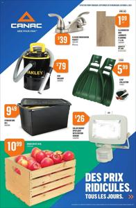 Offer on page 11 of the Canac weekly flyer catalog of Canac