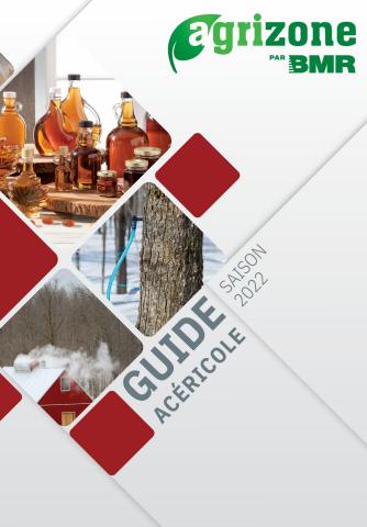 BMR catalogue in Sherbrooke QC | Guice acéricole 2022 | 2022-01-05 - 2022-12-31