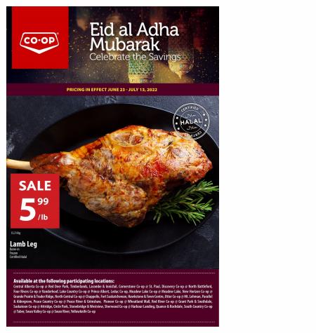 Co-op Food catalogue in Saskatoon | Eid al Adha | 2022-06-23 - 2022-07-13