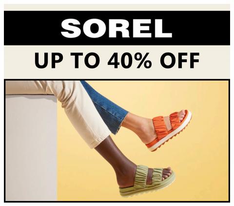 Sorel catalogue in Montreal | Up to 40% OFF!! | 2022-06-03 - 2022-08-01