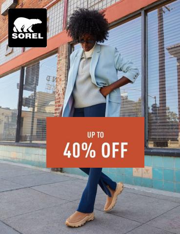 Clothing, Shoes & Accessories offers in Vancouver | Up to 40% off in Sorel | 2022-11-22 - 2022-12-06