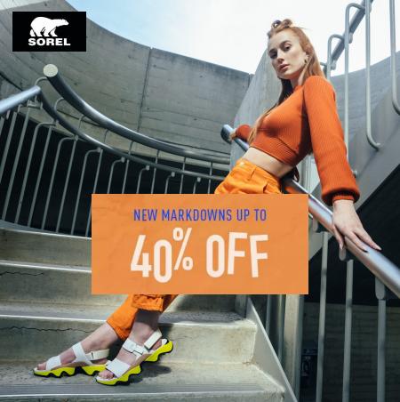 Sorel catalogue in Vancouver | New Markdowns up to 40% Off | 2023-08-28 - 2023-09-28