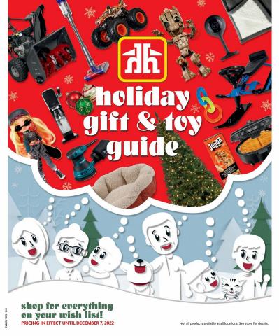 Home Hardware catalogue in Vancouver | Holiday Gift and Toy Guide | 2022-10-20 - 2022-12-07