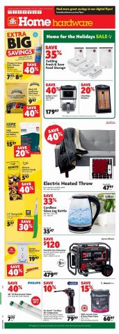 Home Hardware catalogue in Vancouver | Weekly Flyer | 2022-12-01 - 2022-12-07