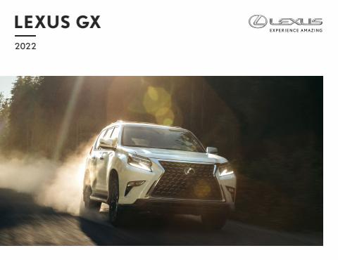Lexus catalogue | 2022 Lexus GX Brochure | 2022-03-17 - 2023-03-17