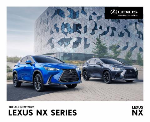 Lexus catalogue | 2022 Lexus NX Series Brochure | 2022-03-17 - 2023-03-17