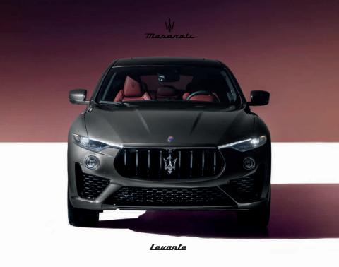 Offer on page 59 of the Maserati  Levante catalog of Maserati