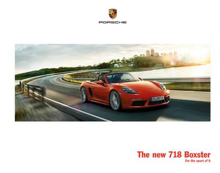 Automotive offers | 718 Boxter in Porsche | 2021-06-15 - 2022-06-27