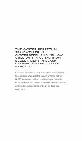 Rolex catalogue in Vancouver | Rolex Sea Dweller | 2023-01-26 - 2024-01-31