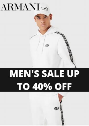 Armani catalogue | Men's Sale up 40% Off | 2022-07-14 - 2022-08-14