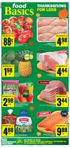 Offer on page 1 of the Food Basics weekly flyer catalog of Food Basics