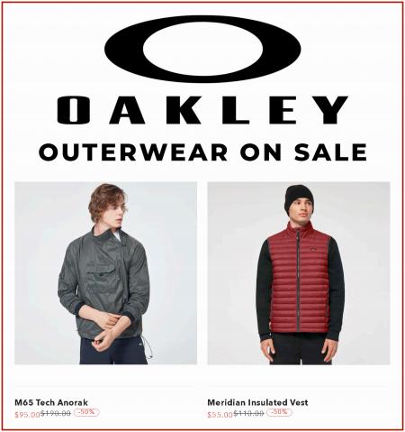 Oakley catalogue | Outerwear On Sale!! | 2022-03-22 - 2022-05-24