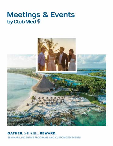 Offer on page 9 of the Meetings & Events catalog of Marlin Travel