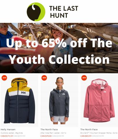 The Last Hunt catalogue | Up to 65% off The Youth Collection | 2022-07-25 - 2022-08-15