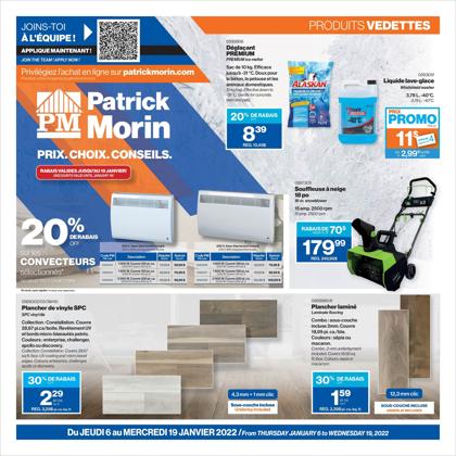 Home & Furniture deals in the Patrick Morin catalogue ( 2 days left)