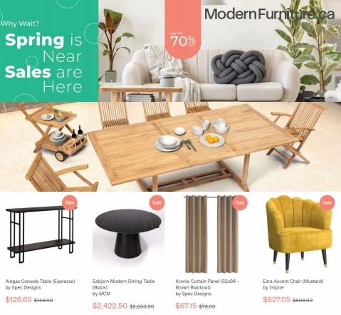 Modern Furniture catalogue | Up to  70% Off | 2023-03-04 - 2023-04-04
