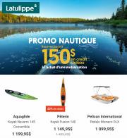 Latulippe catalogue | Promo Nautique Recevez jusq'à en Credit Cadeau | 2023-03-12 - 2023-04-12
