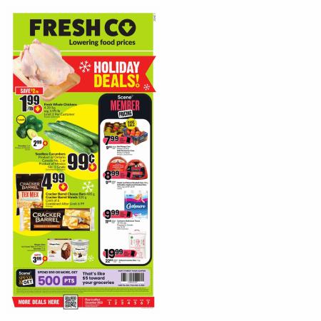 Grocery offers in Edmonton | FreshCo Weekly Special in FreshCo | 2022-12-01 - 2022-12-07
