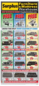 Surplus Furniture catalogue | Weekly Flyer Alberta | 2023-01-09 - 2023-01-29