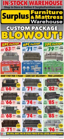Surplus Furniture catalogue | Weekly Flyer  | 2023-05-29 - 2023-06-11