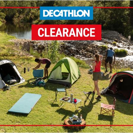Offer on page 3 of the Decathlon Clearance catalog of Decathlon