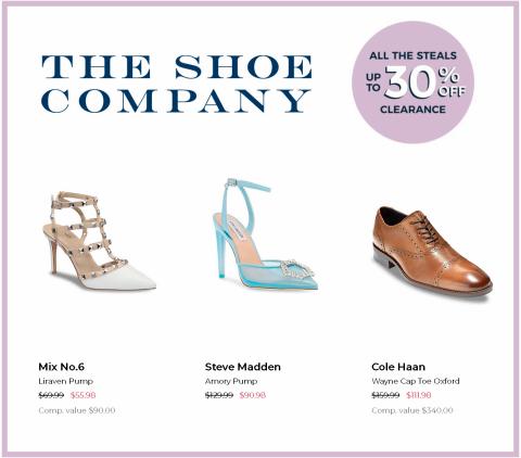 The Shoe Company catalogue | All the Steals up to 30% OFF Clearance!! | 2022-05-18 - 2022-06-21