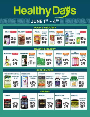 Healthy Planet catalogue | Monthly Ad | 2023-06-01 - 2023-06-04