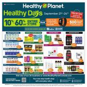 Pharmacy & Beauty offers in Toronto | Healthy Planet Weekly Flyer in Healthy Planet | 2023-09-21 - 2023-09-24
