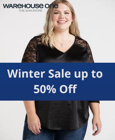 Warehouse One catalogue | Winter Sale up to 50% Off | 2023-01-09 - 2023-02-28