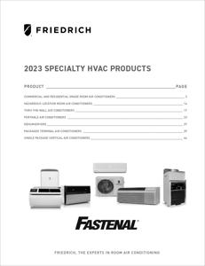 Fastenal catalogue | Fastenal 2023 Friedrich HVAC Products | 2023-04-07 - 2023-12-31