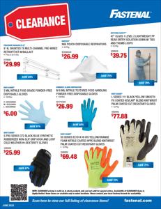 Fastenal catalogue in Abbotsford | Fastenal June Clearance Flyer | 2023-06-03 - 2023-06-06