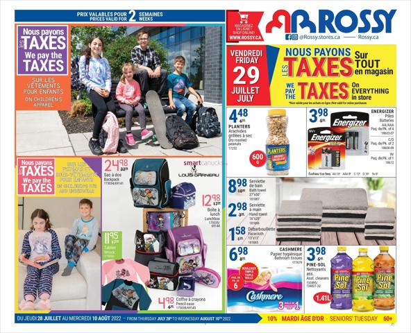 Rossy catalogue | Rossy weeky flyer | 2022-07-28 - 2022-08-10