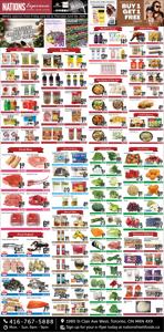 Offer on page 1 of the Weekly special Nations Fresh Foods catalog of Nations Fresh Foods