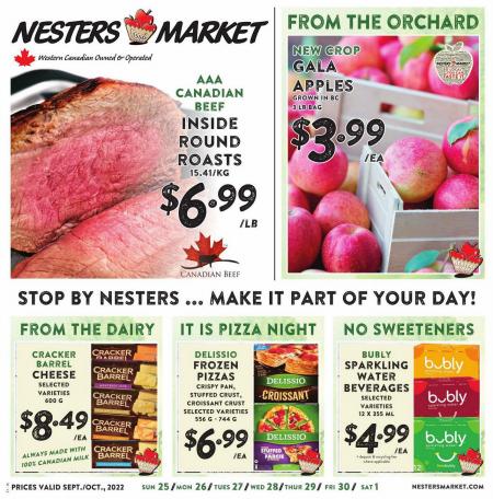 Nesters Market catalogue in Banff | Weekly Flyer | 2022-09-25 - 2022-10-01