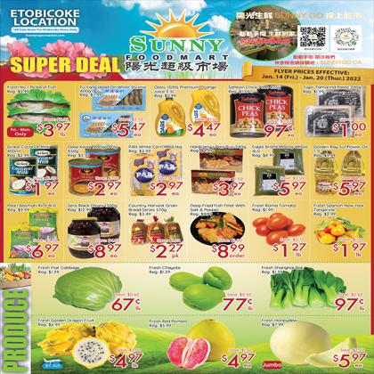Sunny Food Mart deals in the Sunny Food Mart catalogue ( 3 days left)