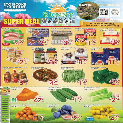 Sunny Food Mart catalogue | Sunny Food Mart Weekly ad | 2022-09-30 - 2022-10-06