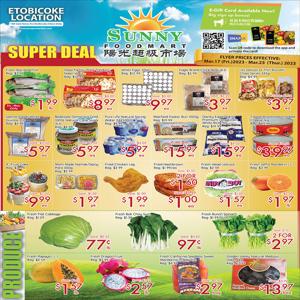 Offer on page 1 of the Sunny Food Mart Weekly ad catalog of Sunny Food Mart
